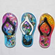 Magnet Sandal Shell Glitter